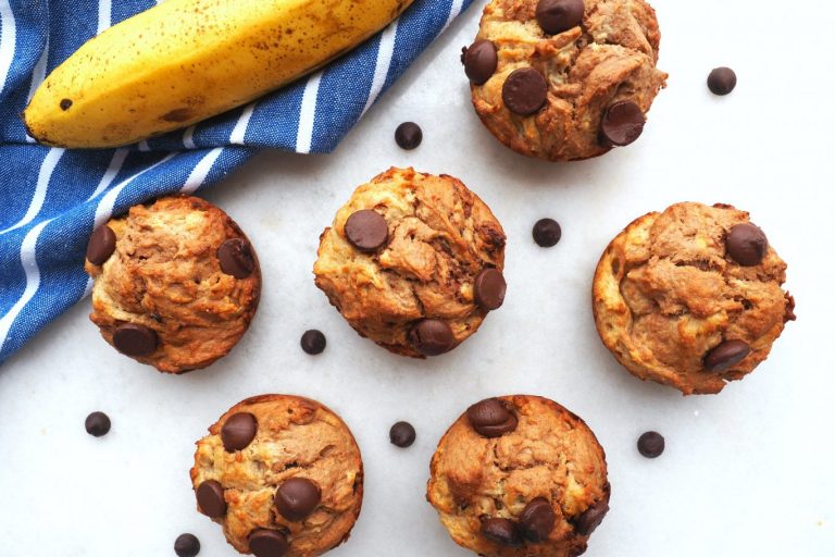 healthy muffins, easy muffins, easy healthy muffins, banana muffins, healthy banana muffins, chocolate banana muffins, chocolate muffins, breakfast recipes, healthy baking