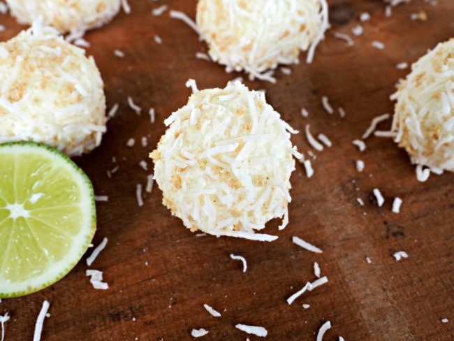 key lime pie, healthy key lime pie, cheesecake balls, coconut cheesecake, healthy coconut desserts, key lime desserts