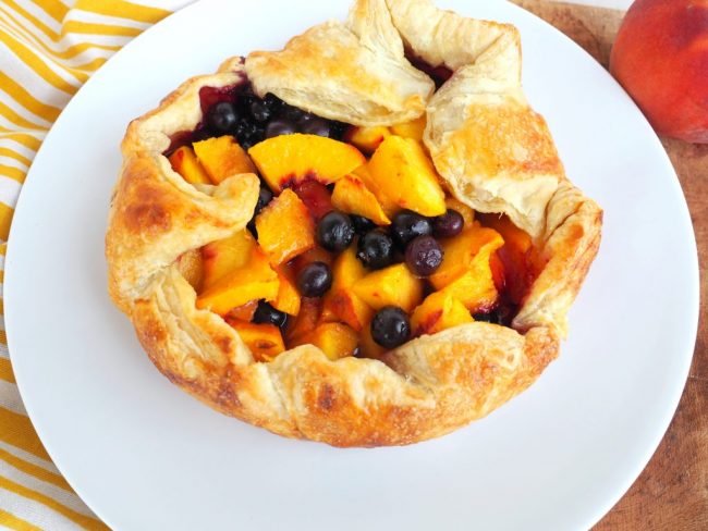 peach dessert, dessert recipe with peaches, easy peach dessert, peach dessert recipes, free peach dessert recipes, peach blueberry recipe, peach blueberry dessert recipe, dessert recipe using peaches and blueberry, puff pastry dessert recipes, easy puff pastry recipes, dessert recipes using puff pastry, baking, easy baking recipe, free online dessert recipes, easy dessert recipes, quick dessert recipes, summer dessert recipes, dessert recipes for summer, late summer dessert recipes