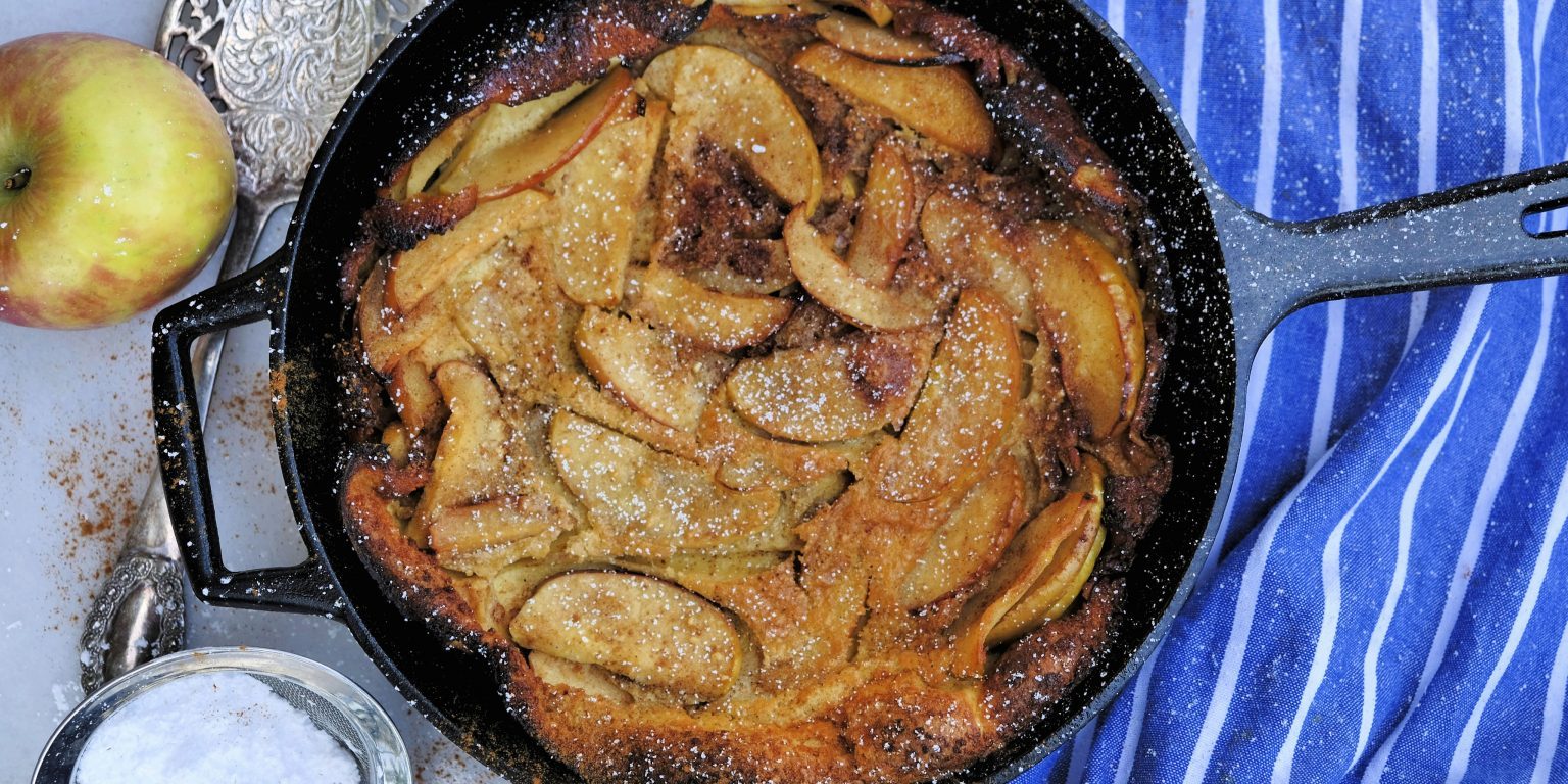 Cinnamon Apple Puff Pancake Everyday Gourmet With Blakely Breakfast