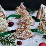 coconut macaroons, how to make coconut macaroons, easy coconut macaroon recipe, quick coconut macaroon recipes, christmas tree cookies, christmas tree shaped cookies, cookies shaped like christmas tree, christmas cookies, easy christmas cookies, homemade christmas cookie recipes, easy christmas cookie recipes, coconut macaroon trees