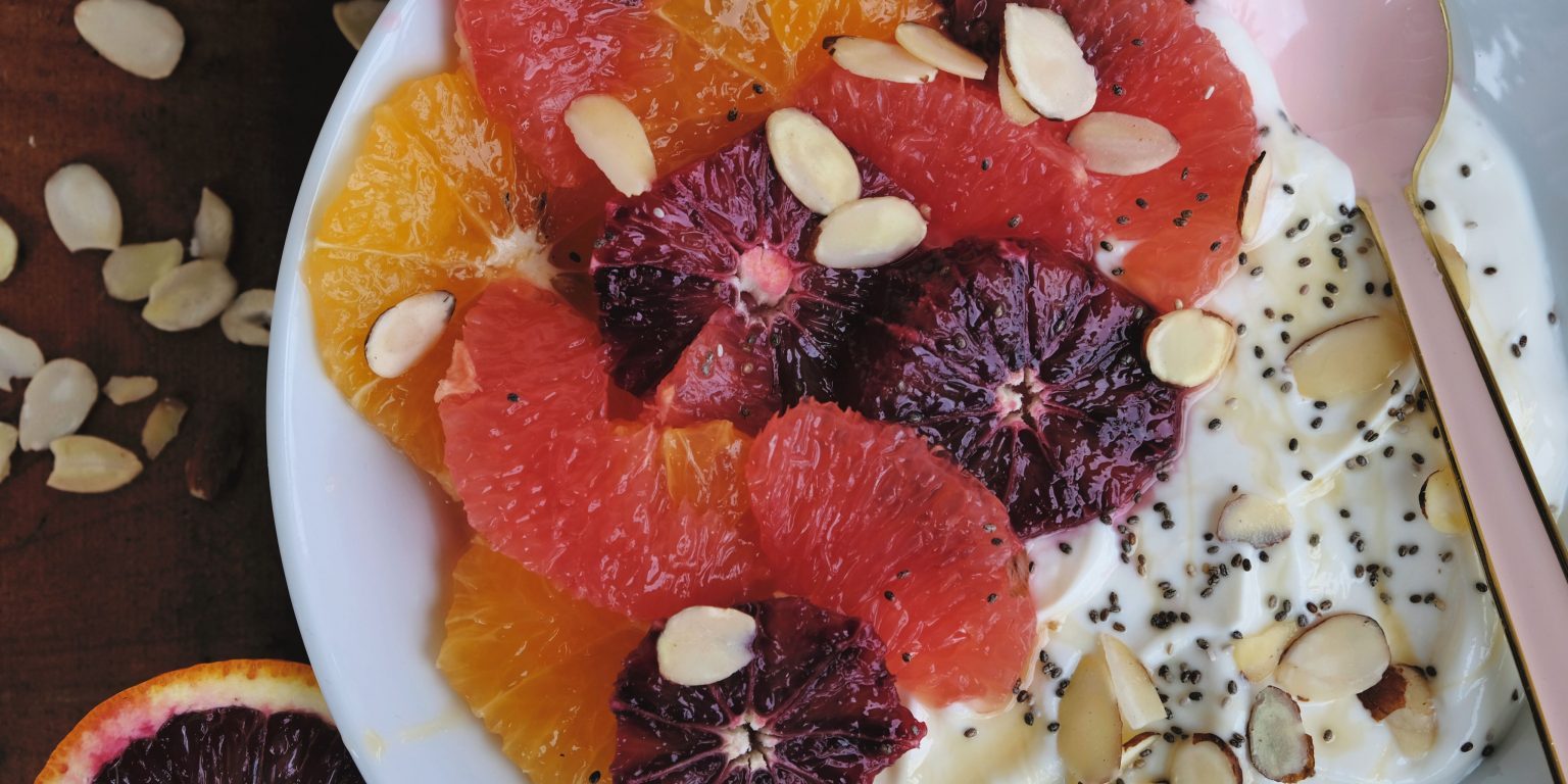 winter citrus recipes, citrus breakfast recipes, citrus recipes for breakfast, winter citrus ideas, easy breakfast ideas, yogurt breakfast recipes, easy breakfast recipes, yogurt recipes, citrus yogurt recipes, breakfast recipes easy, easy breakfast ideas, yogurt bowls, yogurt bowl recipes, how to make a yogurt bowl, free online breakfast recipes,