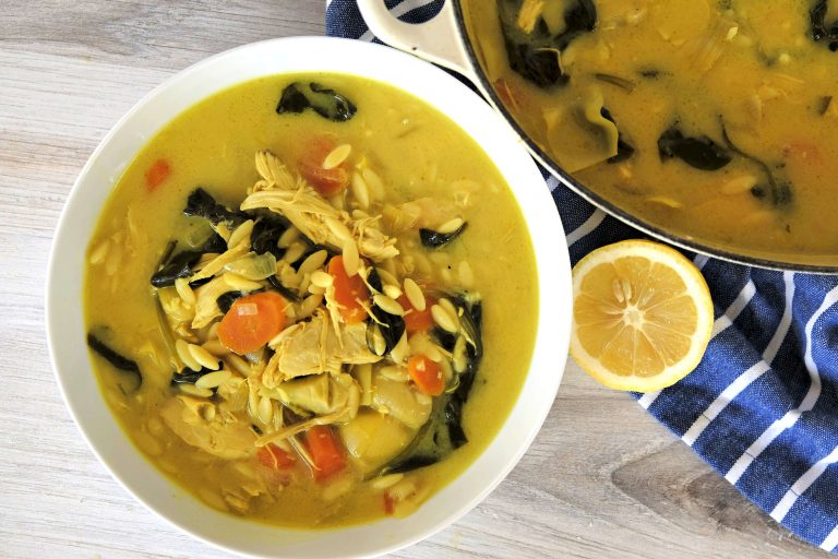chicken orzo soup recipe, chicken soup, chicken soup recipe, homemade chicken soup, chicken noodle soup recipe, homemade chicken noodle soup recipe, soup recipes with turmeric, soup recipe with ginger, soup recipe with artichokes, spinach and artichoke soup, homemade soups, immune boosting soups, immune boosting soup recipes, dinner recipes, one pot dinner recipe,