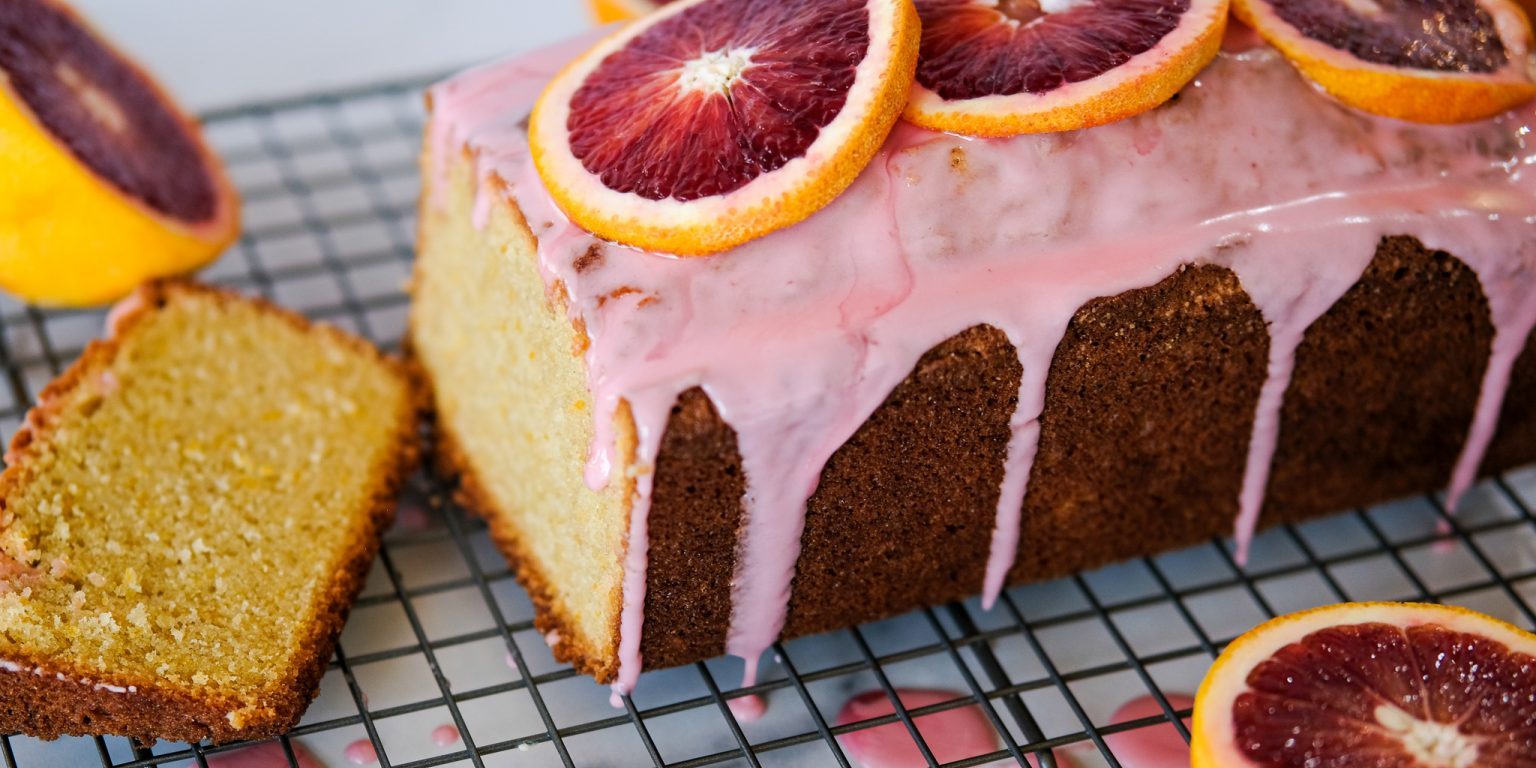 blood orange cake, how to make a blood orange cake, easy blood orange cake, easy baking recipes, valentines day dessert recipes, easy dessert for valentines day, citrus cake, quick citrus cake, citrus loaf cake