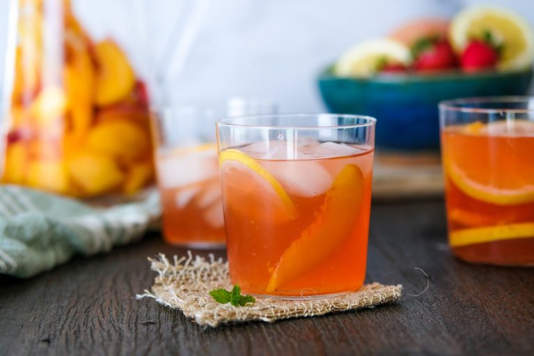 summer rose sangria, sangria recipe, sangria, rose, sangria using rose, summer cocktail,