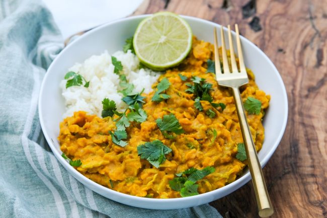 Roasted Butternut Squash Curry butternut squash curry, vegetarian curry, butternut squash recipes, lentil curry, easy curry recipe, vegetarian curry recipe, vegetarian dinner recipe, vegan dinner recipe, vegan curry recipe, easy dinner recipes, butternut squash dinner recipe
