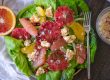 citrus salad, easy salad with citrus, easy salad recipe, flavorful salad recipes, flavorful salads for new year, blood orange salad recipe, blood orange recipes, grapefruit salad, salad with grapefruit, new years resolution recipes, shallot vinaigrette, champagne vinaigrette,
