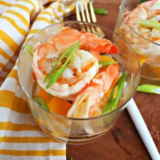 Spicy Citrus Shrimp with Mango