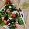 lemon poppyseed, how to make lemon poppyseed dressing, easy lemon poppyseed dressing recipe, lemon poppyseed vinaigrette, spring salad, spring salad recipes, easy spring salad recipes, spring salad ideas, spinach salad, spinach salad recipe, spinach salad ideas, spinach and berry salad, berry salad, salad recipes with berries, strawberry salad recipe, blackberry salad recipe