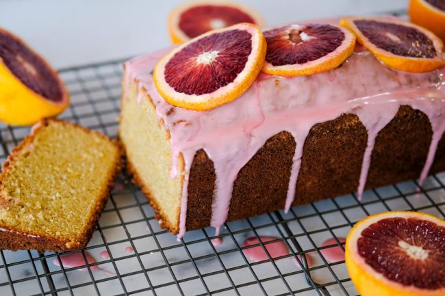 blood orange cake, how to make a blood orange cake, easy blood orange cake, easy baking recipes, valentines day dessert recipes, easy dessert for valentines day, citrus cake, quick citrus cake, citrus loaf cake