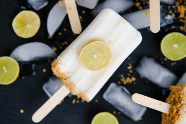 key lime, key lime dessert, frozen key lime dessert, key lime pie, frozen key lime pie, key lime popsicles, popsicles, key lime pie popsicles easy