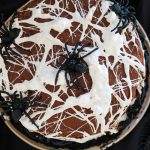 chocolate cake recipe, best ever chocolate cake, halloween recipes, halloween dessert recipes, easy halloween dessert recipe, halloween dessert ideas, halloween party dessert recipes, spider web cake, how to make an edible spider web, marshmallow spider web
