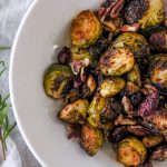 brussels sprouts, roasted Brussels sprouts, easy roasted Brussels sprouts, thanksgiving side dish recipes, easy thanksgiving side dish recipes, how to cook Brussels sprouts, how to roast Brussels sprouts