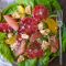 citrus salad, easy salad with citrus, easy salad recipe, flavorful salad recipes, flavorful salads for new year, blood orange salad recipe, blood orange recipes, grapefruit salad, salad with grapefruit, new years resolution recipes, shallot vinaigrette, champagne vinaigrette,