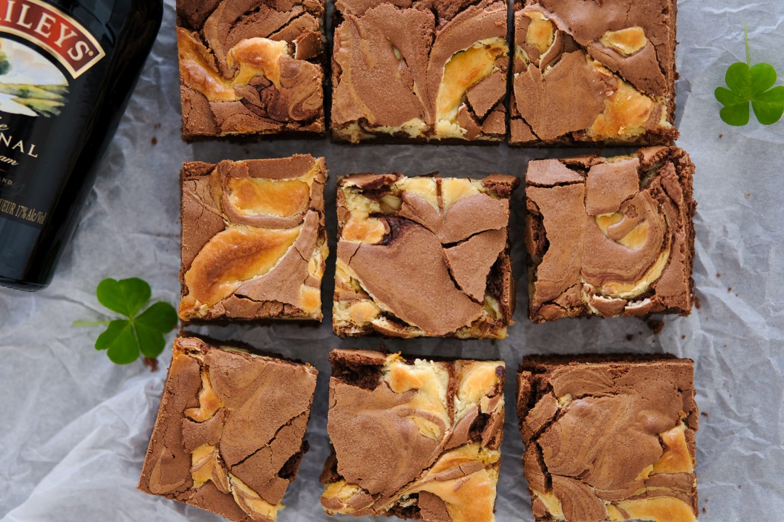 bailey's cheesecake, dessert recipes with bailey's, bailey's Irish cream recipes, dessert recipes using baileys, st Patricks day dessert recipe, st Patricks day dessert recipe using baileys, cheesecake swirl brownies, st Patricks day recipes, recipes for st Patricks day, baileys recipes